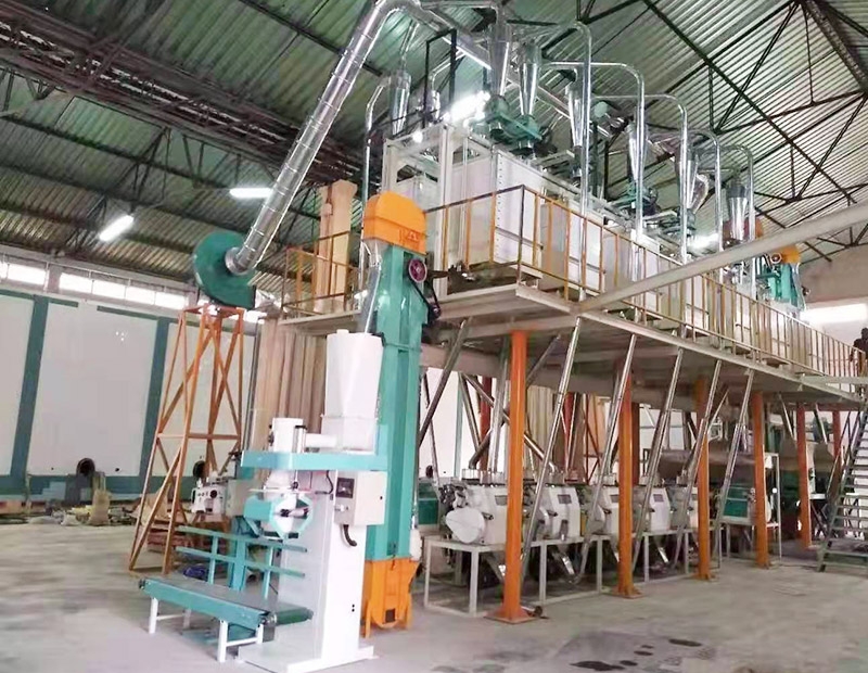 出口非洲玉米粉成套設(shè)備